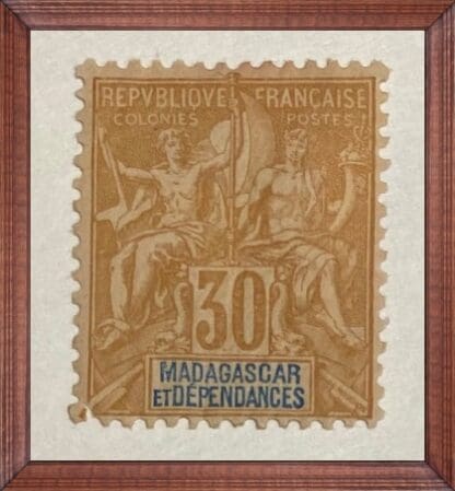 Madagascar French Scott # 40 Mint Hinged