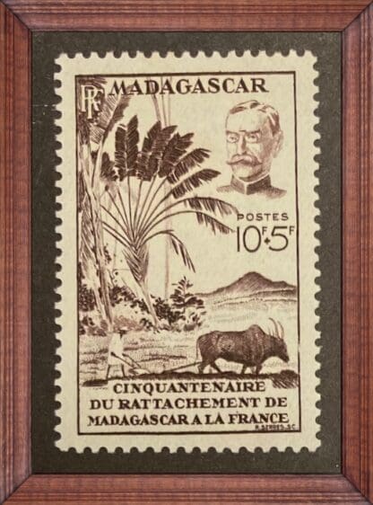 Madagascar French Scott # B16 Mint Hinged