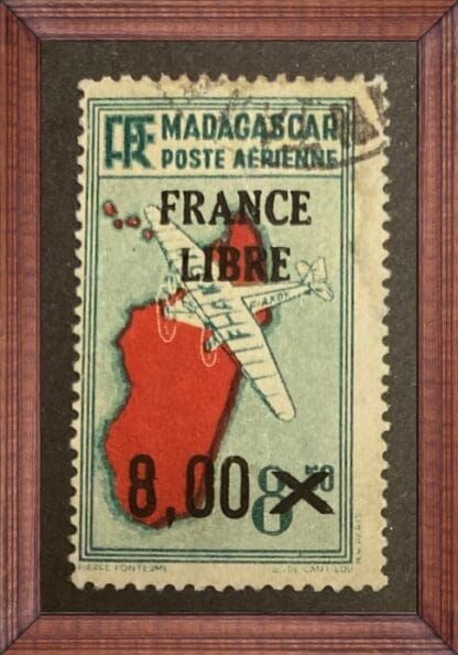 Madagascar French Scott # C36 Used