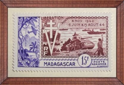 Madagascar French Scott # C57 Mint Hinged