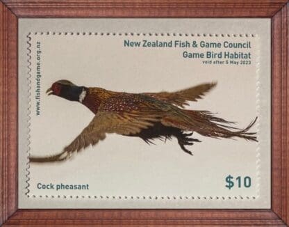 New Zealand Scott # Game License 2022 Mint Never Hinged