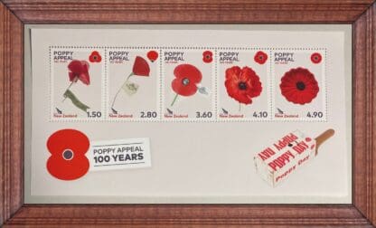 New Zealand Scott #Poppy 100 Years Souvenir Sheet Mint Never Hinged 2022