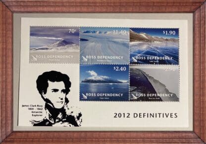 Ross Dependency Scott # Definitives Souvenir Sheet 2012