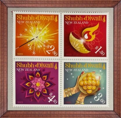 New Zealand Scott # Shubh Diwali Mint Never Hinged 2021