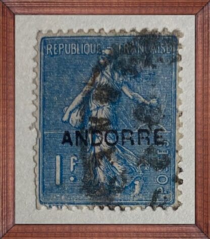 Andorra (French) Scott # 16 Used