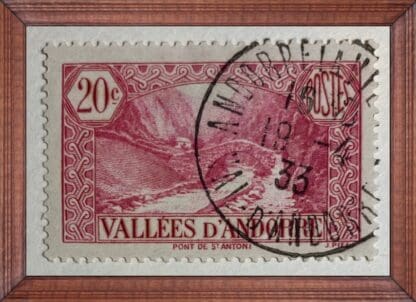 Andorra (French) Scott # 29 Used