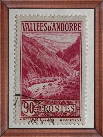 Andorra (French) Scott # 47 Used