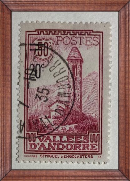 Andorra (French) Scott # 64 Used