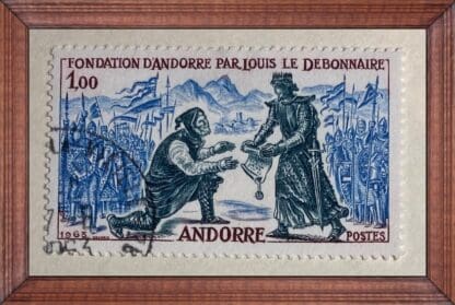 French Andorra Scott # 157 Used