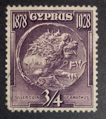 Cyprus Scott # 114 Used