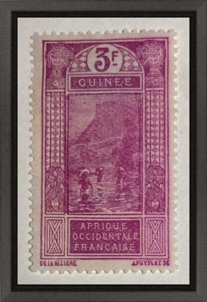 French Guinea Scott # 108 Mint NO GUM