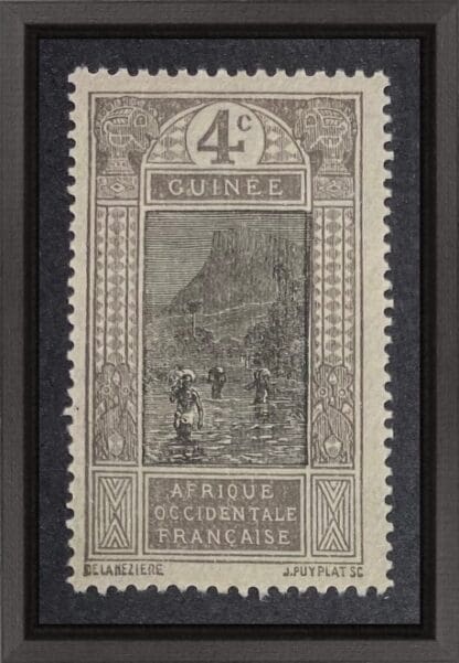 French Guinea Scott # 65 Mint Hinged