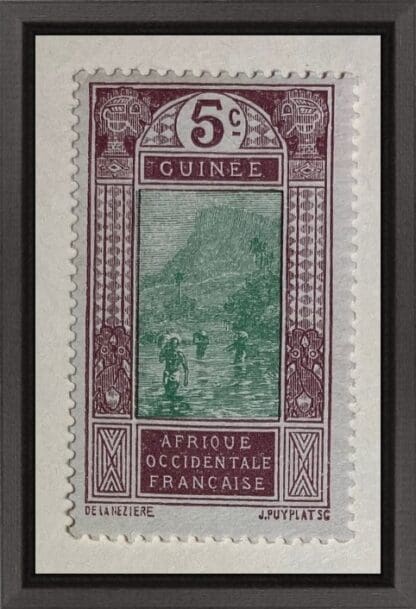 French Guinea Scott # 67 Mint Hinged