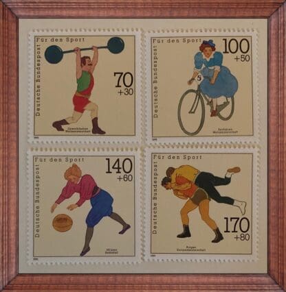 Germany  Scott # B701-B704 Mint Never Hinged