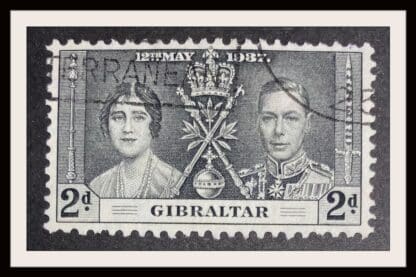 Gibraltar Scott #105 Used