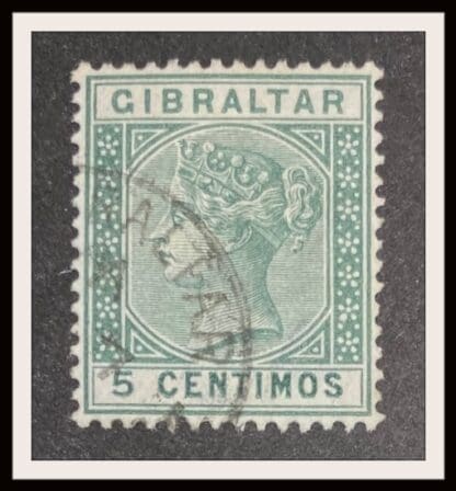 Gibraltar Scott # 29 Used