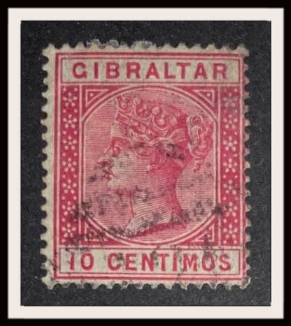 Gibraltar Scott # 30 Used