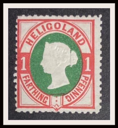 Heligoland Scott #14 Mint Hinged Reprint