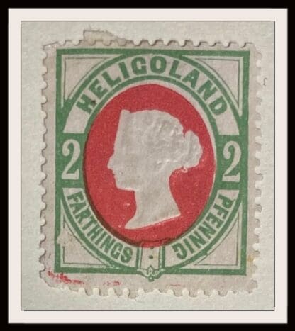 Heligoland Scott #15 Mint Hinged Reprint