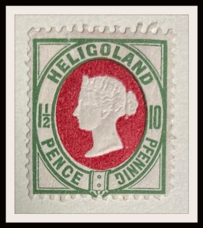 Heligoland Scott #17b Mint Hinged Reprint