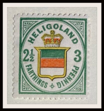 Heligoland Scott #20a Mint Hinged Reprint