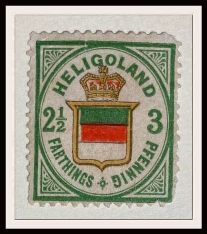 Heligoland Scott #20 Mint Hinged Reprint