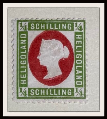 Heligoland Scott #8 Mint Hinged Reprint