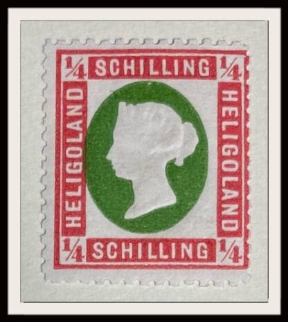 Heligoland Scott #7 Mint Hinged Reprint