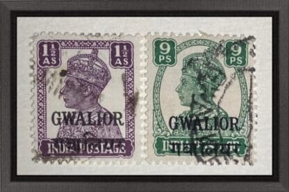 India Gwalior Scott # O55/O58 Used