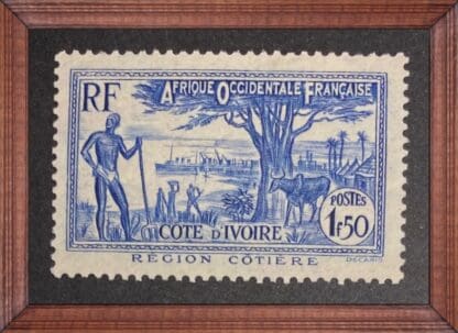 Ivory Coast Scott # 141 Mint NO GUM