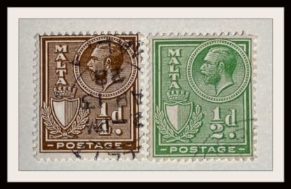 Malta Scott # 131-132 Used