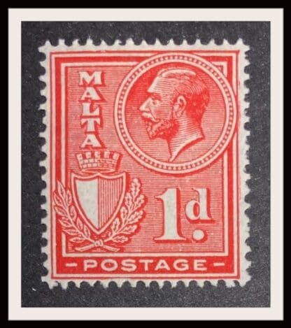 Malta Scott # 133 Mint Hinged