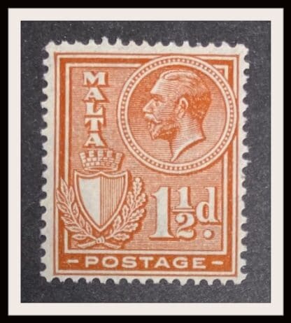 Malta Scott # 134 Mint Hinged