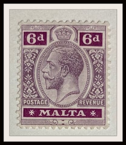 Malta Scott # 58 Mint Hinged