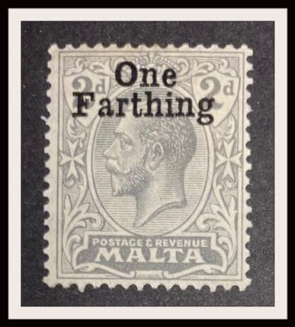 Malta Scott # 97 Mint Hinged