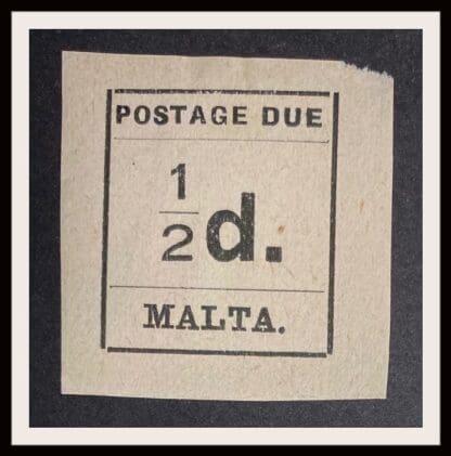 Malta Scott # J1 Mint Hinged