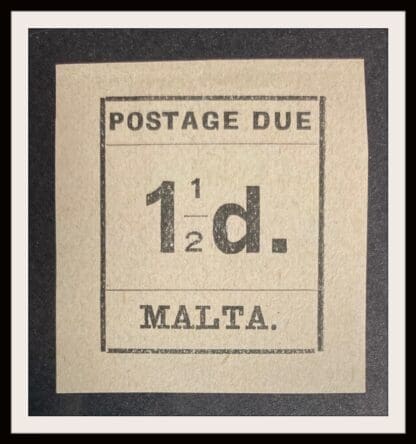 Malta Scott # J3 Mint Hinged