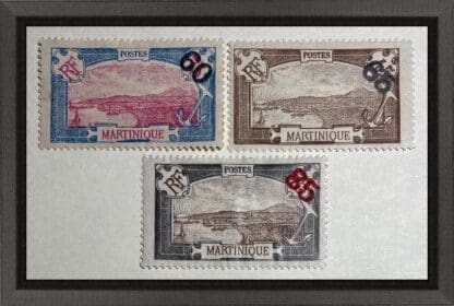 Martinique 111-113 Mint Hinged