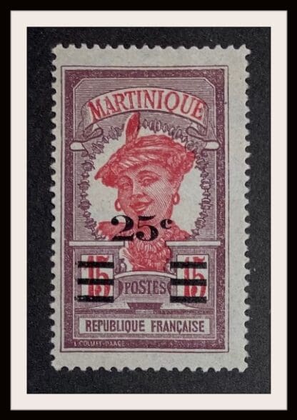 Martinique 120 Mint Hinged