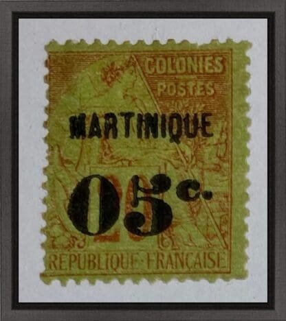 Martinique 13 Mint Hinged