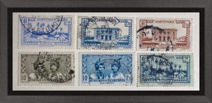 Martinique 161-166 Used