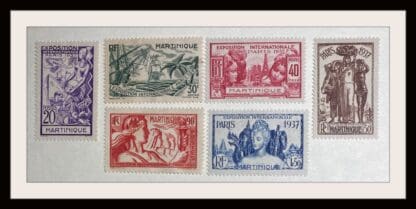 Martinique 180-185 Mint Hinged