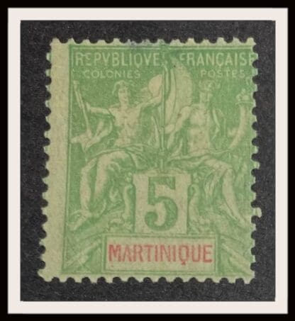 Martinique 37 Mint Hinged