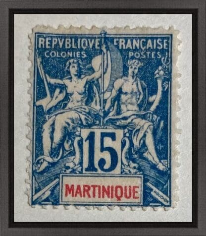 Martinique 40 Mint Hinged