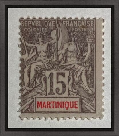 Martinique 41 Mint NO GUM