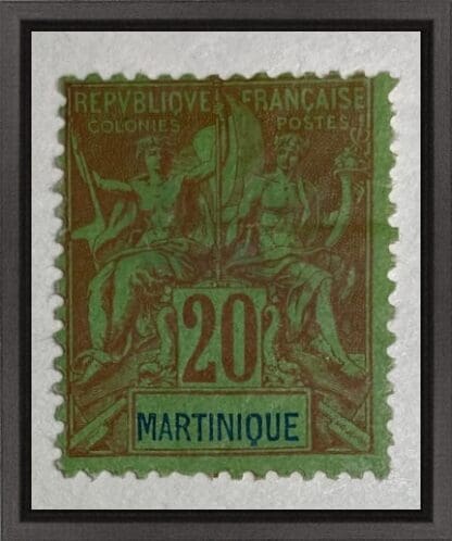 Martinique 42 Mint Hinged