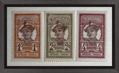 Martinique 62-64 Mint Hinged