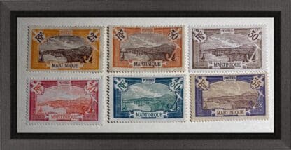 Martinique 75-76/78-81 Mint Hinged