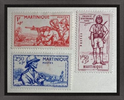 Martinique B8-B10 Mint NO GUM