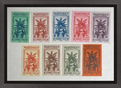 Martinique J26-J34 Mint Hinged